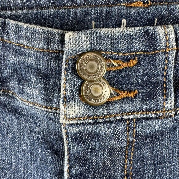 Victoria's Secret London Jeans Low Rise Bootcut HEMMED Vintage Y2K Size 4 Petite - Picture 2 of 12